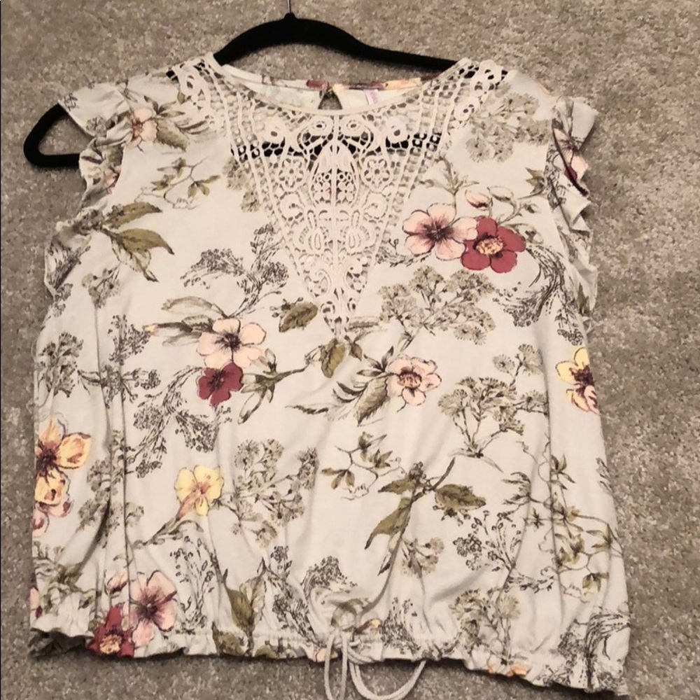 Floral Xhilaration Top